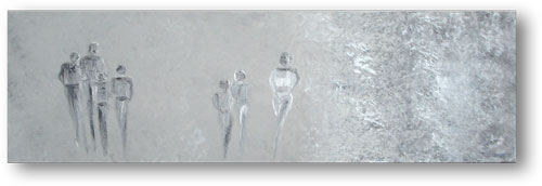 on the way, 2007, 100x30 cm