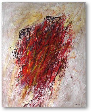 Farbenspiel 1, 2010, 80x100 cm