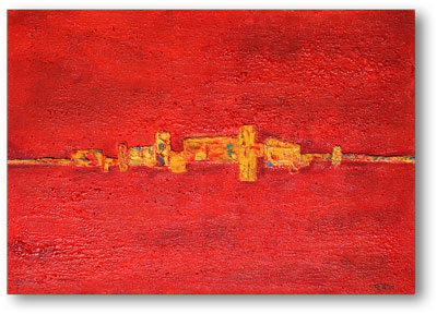 desierto I, 2008, 100x70 cm
